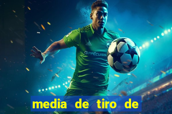 media de tiro de meta por jogo